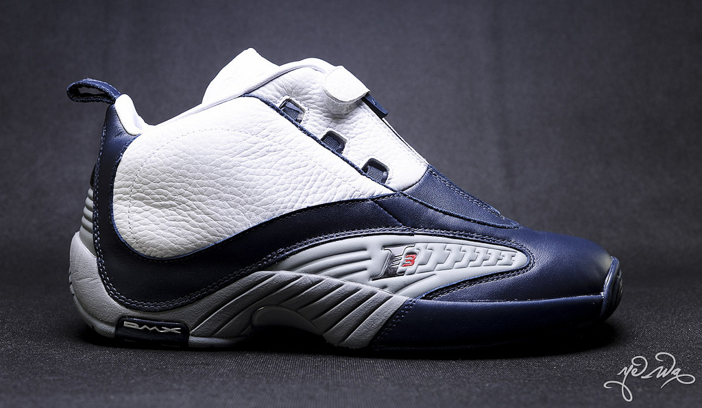 Reebok Answer Iv Og White Navy 7
