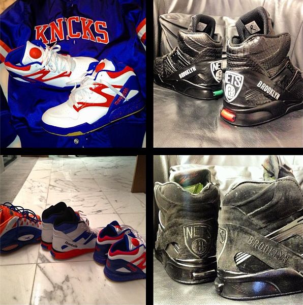 Reebok Knicks Nets Pumps