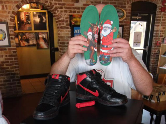 Sean Cliver x Nike SB Dunk High "Krampus"