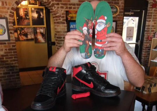 Sean Cliver x Nike SB Dunk High “Krampus”