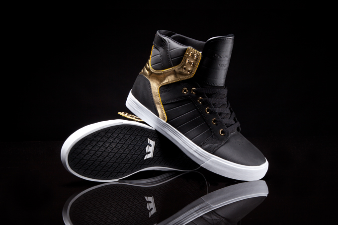 Supra Skytop Black Gold 3