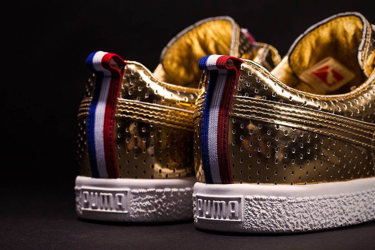 Undftd Puma Clyde Gametime 24k Gold 6