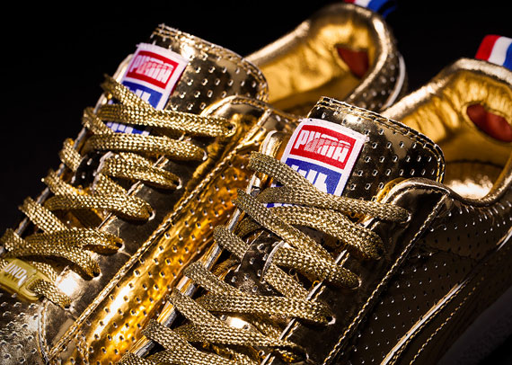 Undftd X Puma Clyde Gametime 24k Gold