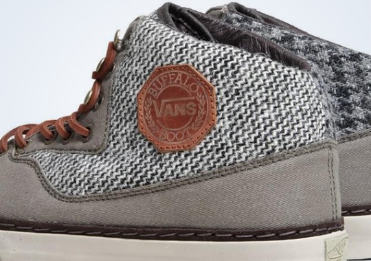 Harris Tweed x Vans Vault Buffalo Boot