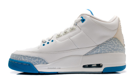 Womens Air Jordan Iii White Blue