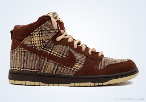 2004 Nike Sb Dunk High Tweed