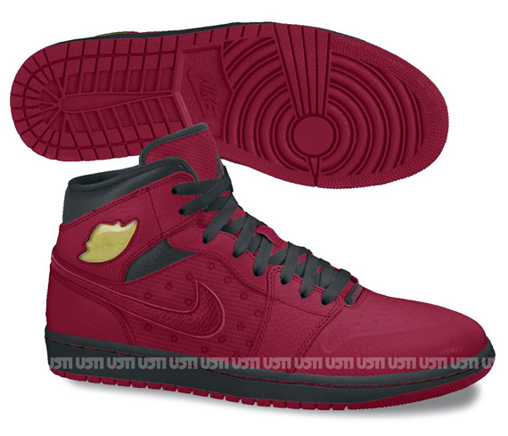 Air Jordan 1 Retro TXT - Red - Black