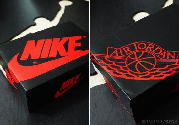 Air Jordan 1 High Retro Og 2013 Packaging Comparison