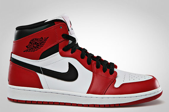 Air Jordan 1 High White Red Black January 5 2013 3