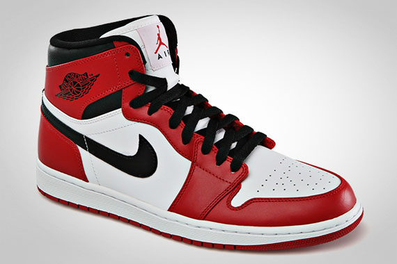 Air Jordan 1 High White Red Black January 5 2013 4