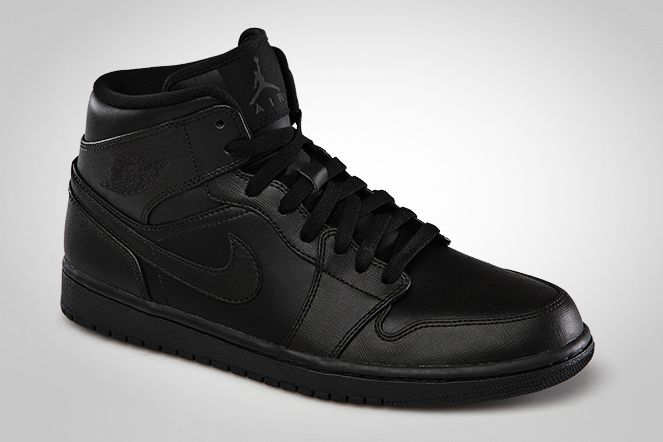 Air Jordan 1 Mid Black 02