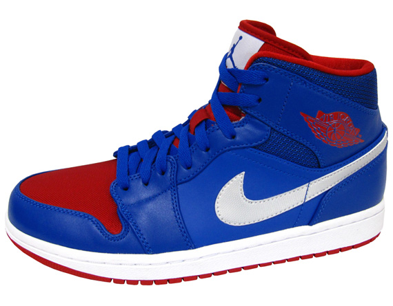 Air Jordan 1 Mid Royal Red 2013