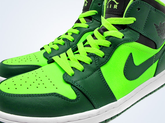 Air Jordan 1 Phat - Gorge Green - Neon