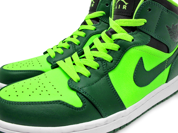 Air Jordan 1 Phat Gorge Green Electric Green Black 2