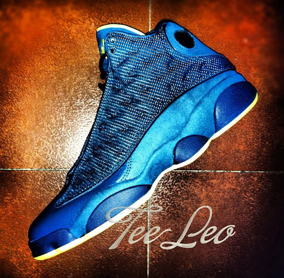 Air Jordan 13 Squadron Blue 2