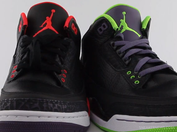 Air Jordan Iii 2013 Retro Releases Joker Bright Crimson