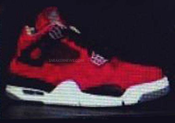 Air Jordan Iv Fire Red Suede 1