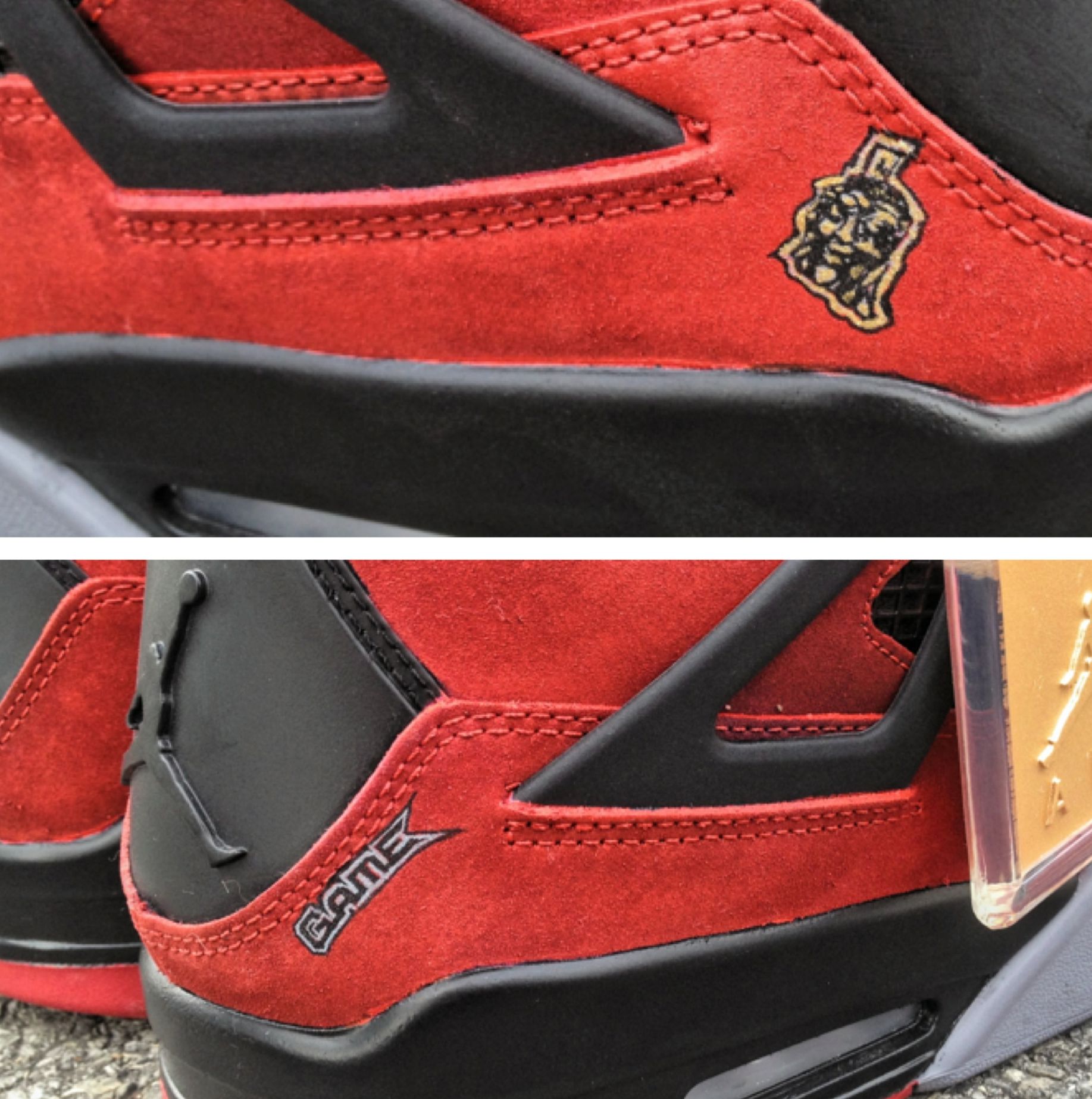 Air Jordan Iv Jesus Piece Customs For The Game 01