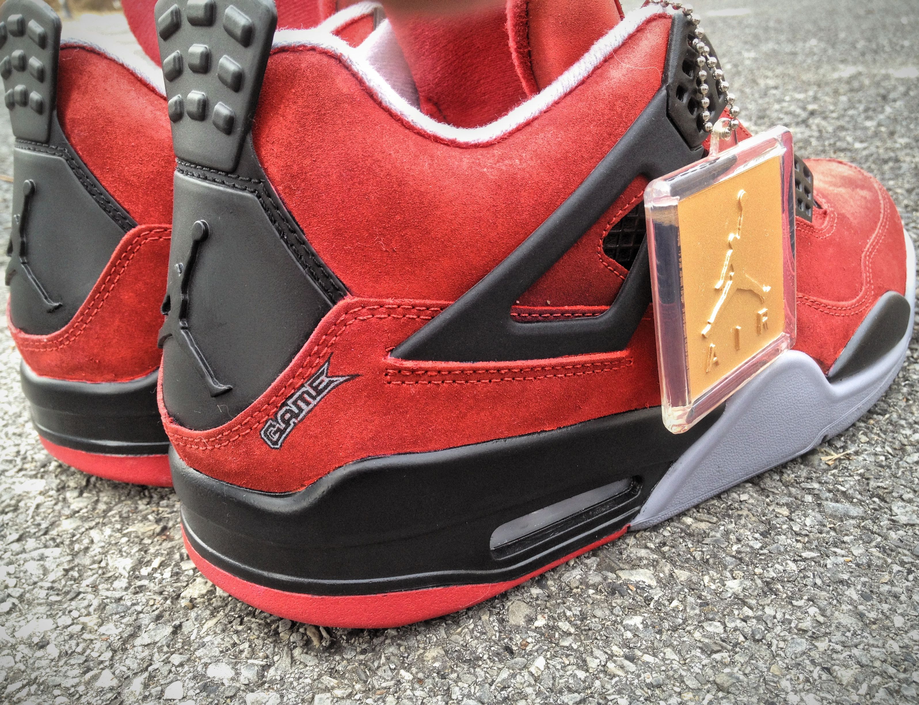 Air Jordan IV 'Jesus Piece' Customs by Mache for Game