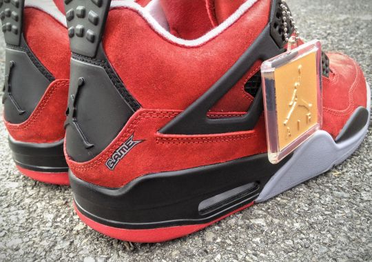 Air Jordan IV ‘Jesus Piece’ Customs by Mache for Game