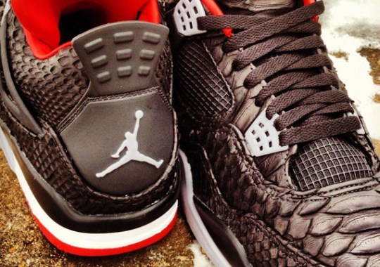 Air Jordan IV “Python” Customs by JBF