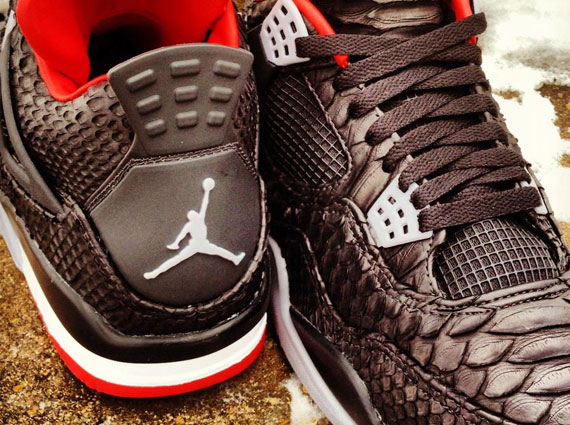 Air Jordan IV “Python” Customs by JBF