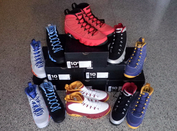 Air Jordan Ix Full Kilroy Set