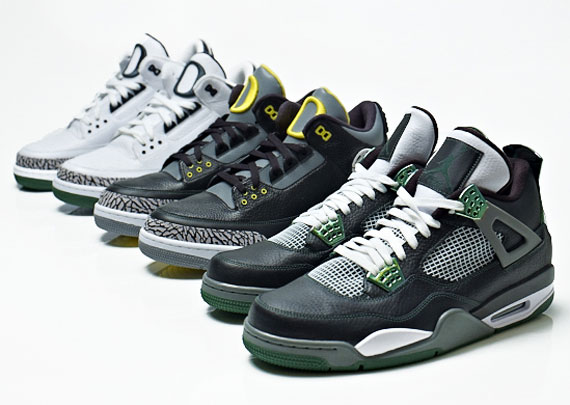 Air Jordan Retro Oregon Ducks Collection 1