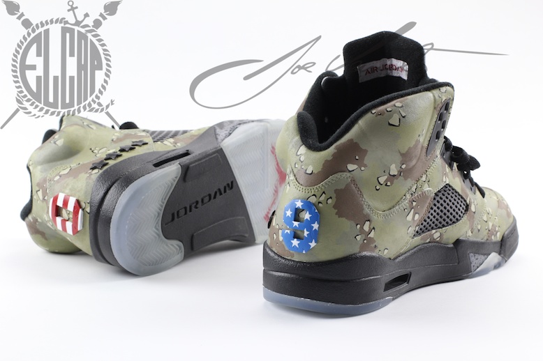 Air Jordan V Desert Storm Customs 03
