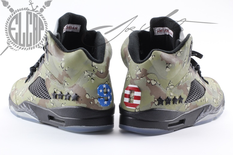 Air Jordan V Desert Storm Customs 06