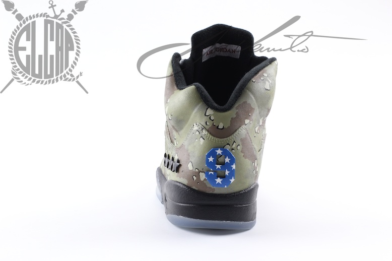 Air Jordan V Desert Storm Customs 09
