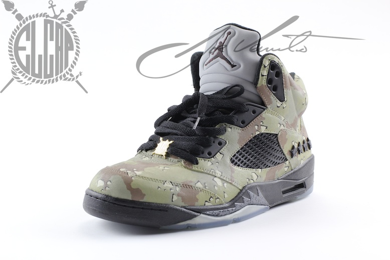 Air Jordan V Desert Storm Customs 13