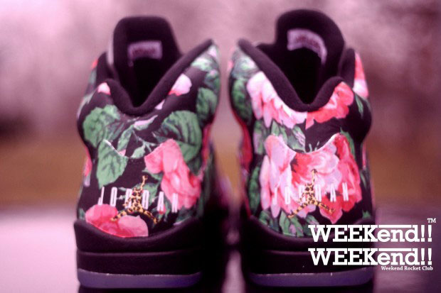 Air Jordan V Fresh Prince 1 5 Customs By Rocket Boy Nift 3