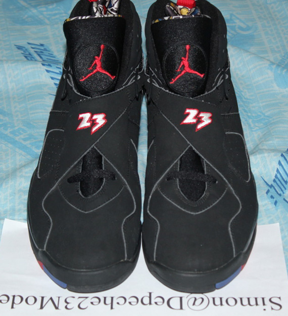 Air Jordan Viii Playoffs Black Sample 1