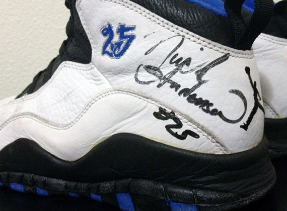 Air Jordan X OG – Autographed Nick Anderson PE