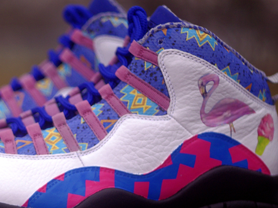 Air Jordan X Saved By The Bell Custom