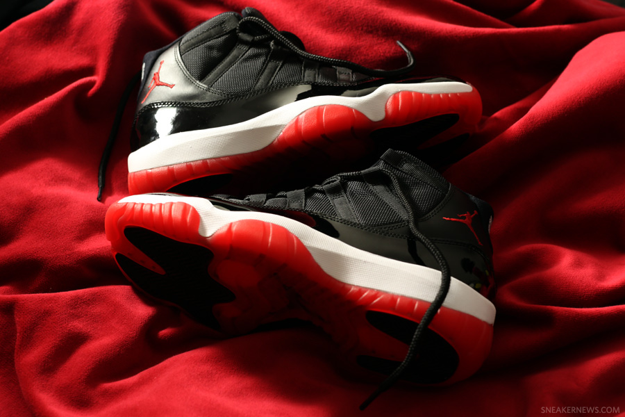 Air Jordan XI "Bred" Beauty Shots
