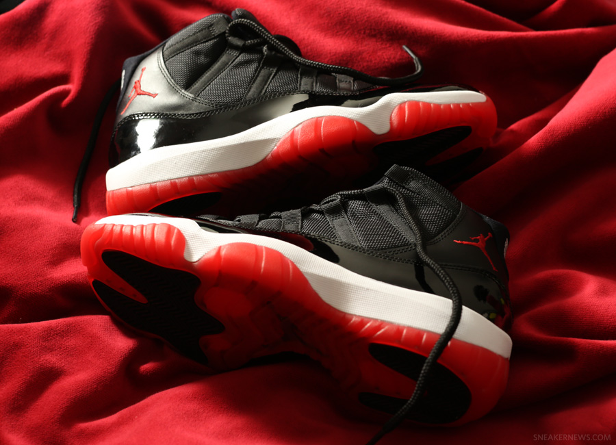 Air Jordan Xi Bred Feature1