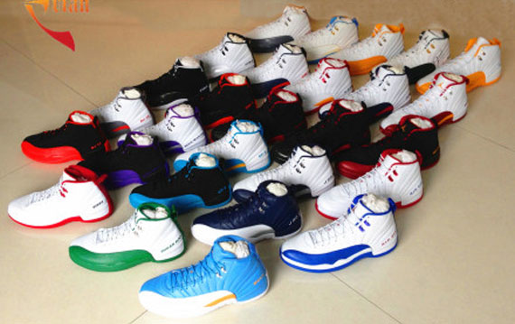 Air Jordan XII PE Collection