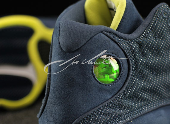 Air Jordan Xiii Squadron Blue Detailed Images 1