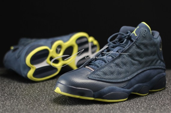 Air Jordan Xiii Squadron Blue Detailed Images 11