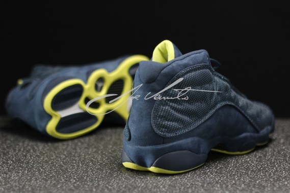 Air Jordan Xiii Squadron Blue Detailed Images 14