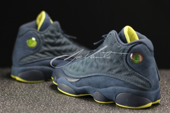 Air Jordan Xiii Squadron Blue Detailed Images 9