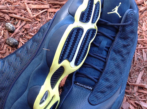 Air Jordan XIII - Squadron Blue - Electric Yellow