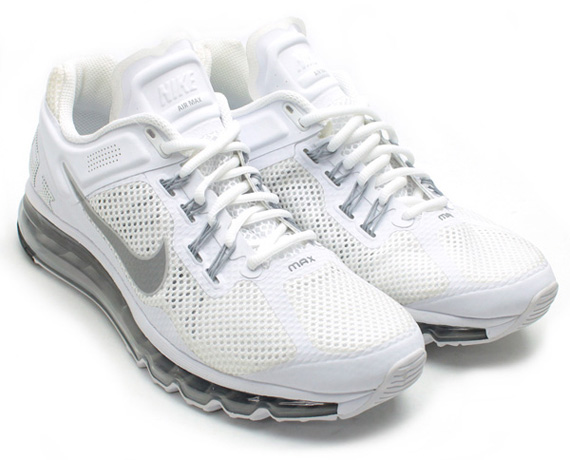 Air Max 2013 White Silver 2