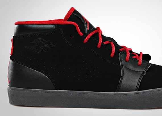 Jordan AJ V.1 Chukka - Black - Gym Red