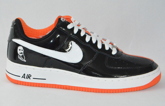 Black Orange Nike Air Force 1 Low Halloween