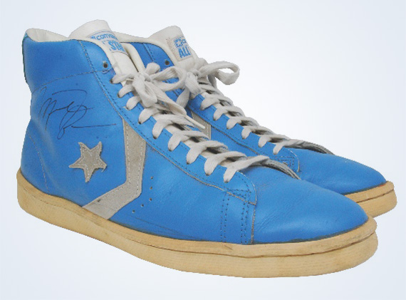 Converse Pro Leather - Michael Jordan Game-Worn Autographed OG Auction