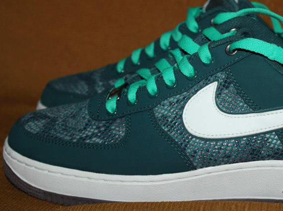 Green Snakeskin Air Force 1