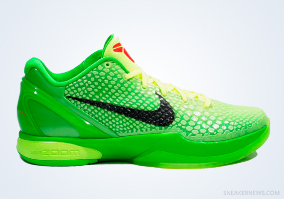 Classics Revisited: Nike Zoom Kobe VI “Grinch” (2010)